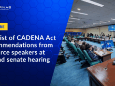 Full List of CADENA Act Recommendations from Resource Speakers at Second Senate Hearing