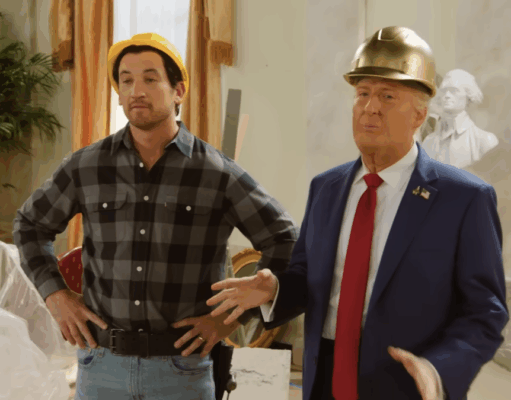SNL mocks Donald Trumps White House demolition with Property Brothers sketch