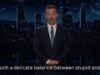 Jimmy Kimmel reacts to Pam Bondi tracking lawmakers’ Epstein files search history