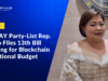NANAY Party-List Rep. Yatco Files 13th Bill Pushing for Blockchain in National Budget