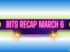 BTC, ETH at a Crossroads After Reclaiming Key Levels, ADA Whales on the Move: Bits Recap March 6th