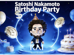 KAI Exchange Celebrates Satoshi Nakamoto’s Birthday on March 1 With 10,000 Traders Worldwide