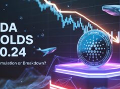 Cardano Price Holds $0.24 Amid Bearish Trend: What’s Next for ADA?