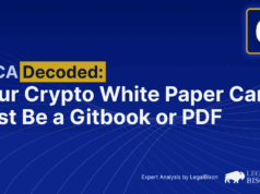 Your Crypto White Paper Can’t Just Be a Gitbook or PDF – Legal Bitcoin News